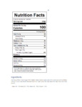 gummy bear nutrition
