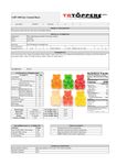 Nutrition Sheet