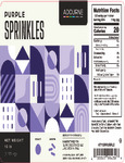 Adourne Purple Sprinkles Nutrition