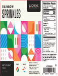 Adourne Rainbox Sprinkles Nutrition