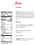 Trolli Sour Brite Crawlers Nutrition