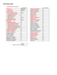 Nutrition Sheet