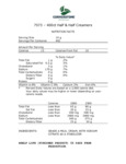 874RE006082 nutrition sheet 874RE006082 nutrition sheet