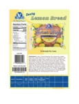 CAKE ZESTY LEMON BREAD 4OZ IW 12/CASE NEMOS 8012 nutrition