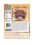 COFFEE CAKE STREUSEL 4OZ IW 12/CASE NEMOS 8712 nutrition