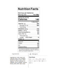 Hormel Unsliced Grande Pepperoni Nutrition Information
