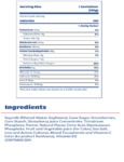 Silk Strawberry Nutrition