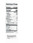 John F. Martin Blueberry Cream Cheese Nutrition