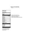 Father Sam's 4-Cut Yellow Unfried Corn Tortilla Chips Nutrition Information