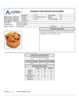 876ASP00115 MUFFIN CHOC CHIP IW 4OZ 24CASE OTIS SPUNKMEYER 00115