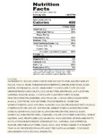 Otis Spunkmeyer Chocolate Muffin Nutrition