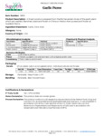 877SUP168194 nutrition specs 877SUP168194 nutrition specs