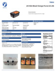 877WHI70806_Product Sheet Blood Orange Puree 6_2.2lb 877WHI70806_Product Sheet Blood Orange Puree 6_2.2lb