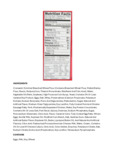 Nutrition Sheet