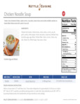 878KTC700208_Chicken Noodle nutrition