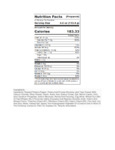 CHILE RELLENOS 4 OZ Nutrition CHILE RELLENOS 4 OZ Nutrition