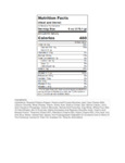 CHILE RELLENO 6 OZ Nutrition