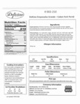 Delicias Cuban Pork Pernil Empanada Nutrition Delicias Cuban Pork Pernil Empanada Nutrition