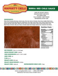 Naughty Chile Taqueria Birria Red Chile Nutrition