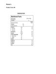 Nutrition