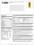 Nutrition Sheet for 125PC59255