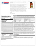 Cattlemen's Chili Lime 22.75 oz Nutrition