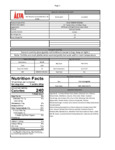 9216 TORTILLA FLOUR SPINACH 12in Nutrition 9216 TORTILLA FLOUR SPINACH 12in Nutrition