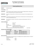 93150 Strawberry Compote Nutrition