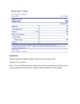 999991501_Nutrition