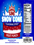 Carnival King Fruit Punch Nutrition
