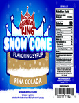 Carnival King Pina Colada Nutrition