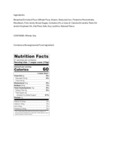 999SUGCON310_Nutrition