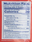 999SUGDKBRN2_nutrition