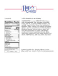Hope's Cookies Almond Joy Cookie Dough Nutrition Hope's Cookies Almond Joy Cookie Dough Nutrition