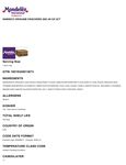 Spec Sheet/Nutrition