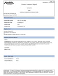 Spec Sheet/Nutrition
