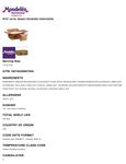 Spec Sheet/Nutrition Spec Sheet/Nutrition