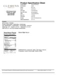 Hatfield 15 lb. Case Slab Sliced Bacon Nutrition Information