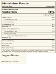 Bob's Red Mill Arrowroot Nutrition