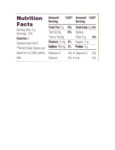 Ashoka Ginger Paste Nutrition Information