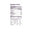 Ashoka Sweet Mango Chutney Nutrition Information