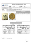 Aspire Bakery OTIS SPUNKMEYER Specs 58800 Aspire Bakery OTIS SPUNKMEYER Specs 58800