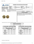 Aspire Bakery OTIS SPUNKMEYER Specs 58814 Aspire Bakery OTIS SPUNKMEYER Specs 58814