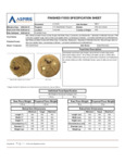 Aspire Bakery OTIS SPUNKMEYER Specs 58817 Aspire Bakery OTIS SPUNKMEYER Specs 58817