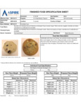 Aspire Bakery OTIS SPUNKMEYER Specs 58823