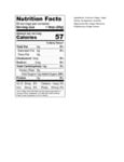 Assi Ginger Tea Nutrition