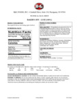 Baker's Joy Specsheet