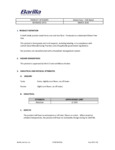 Nutrition / Specsheet