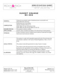Roxy & Rich Sunset Orange Nutrition