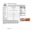 BAGEL DOG BEEF  5OZ nutrition